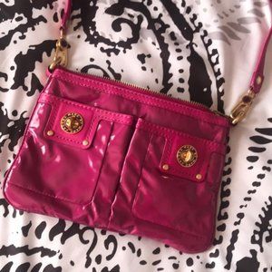 Marc Jacobs Pink Patent Leather Shoulder Crossbody